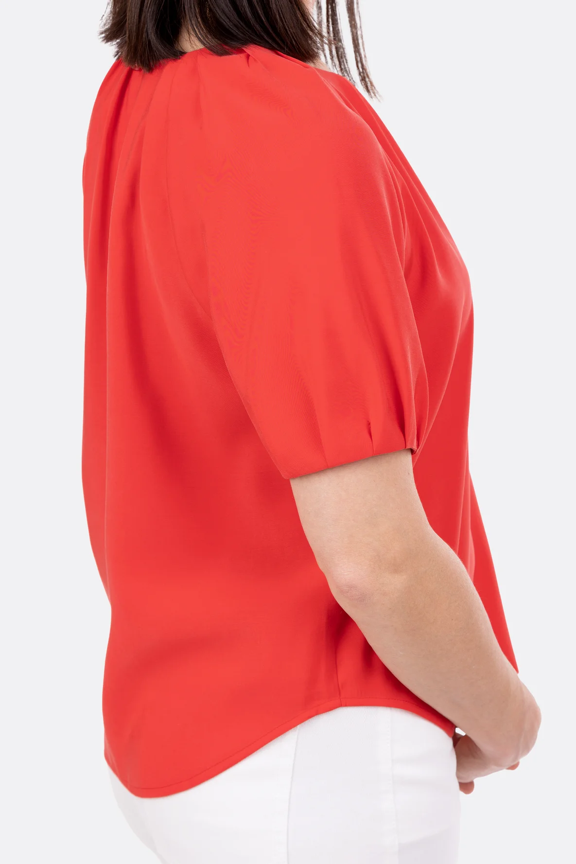 Schnittmuster Bluse Damen sommerlich Viskosestoff nähen