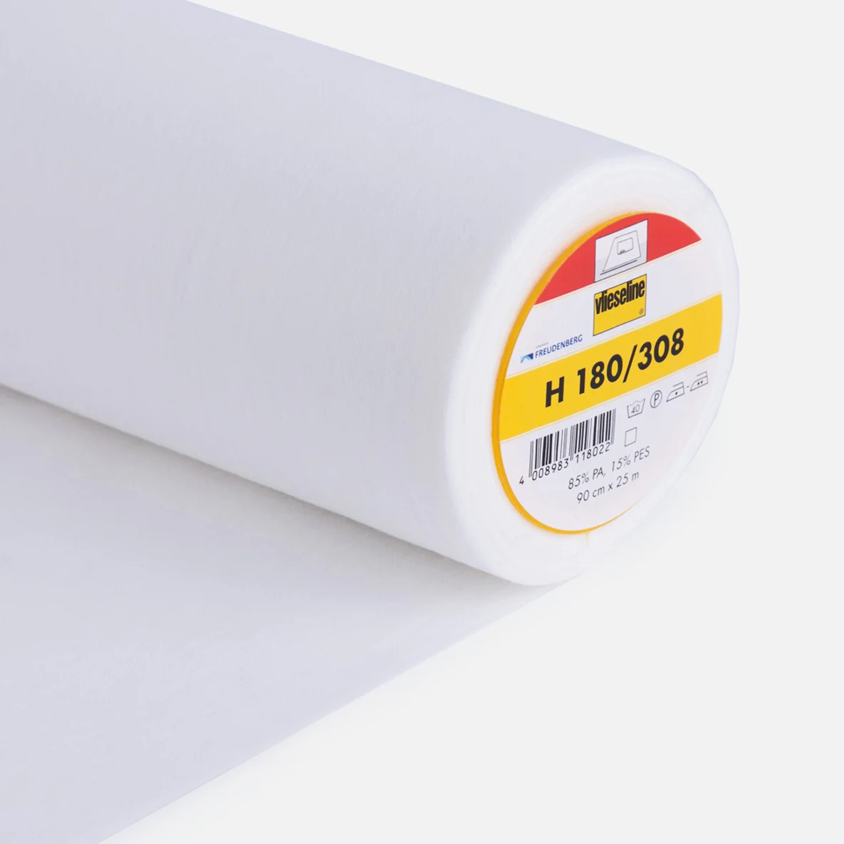 Vlieseline H180/308 ausgerollt
