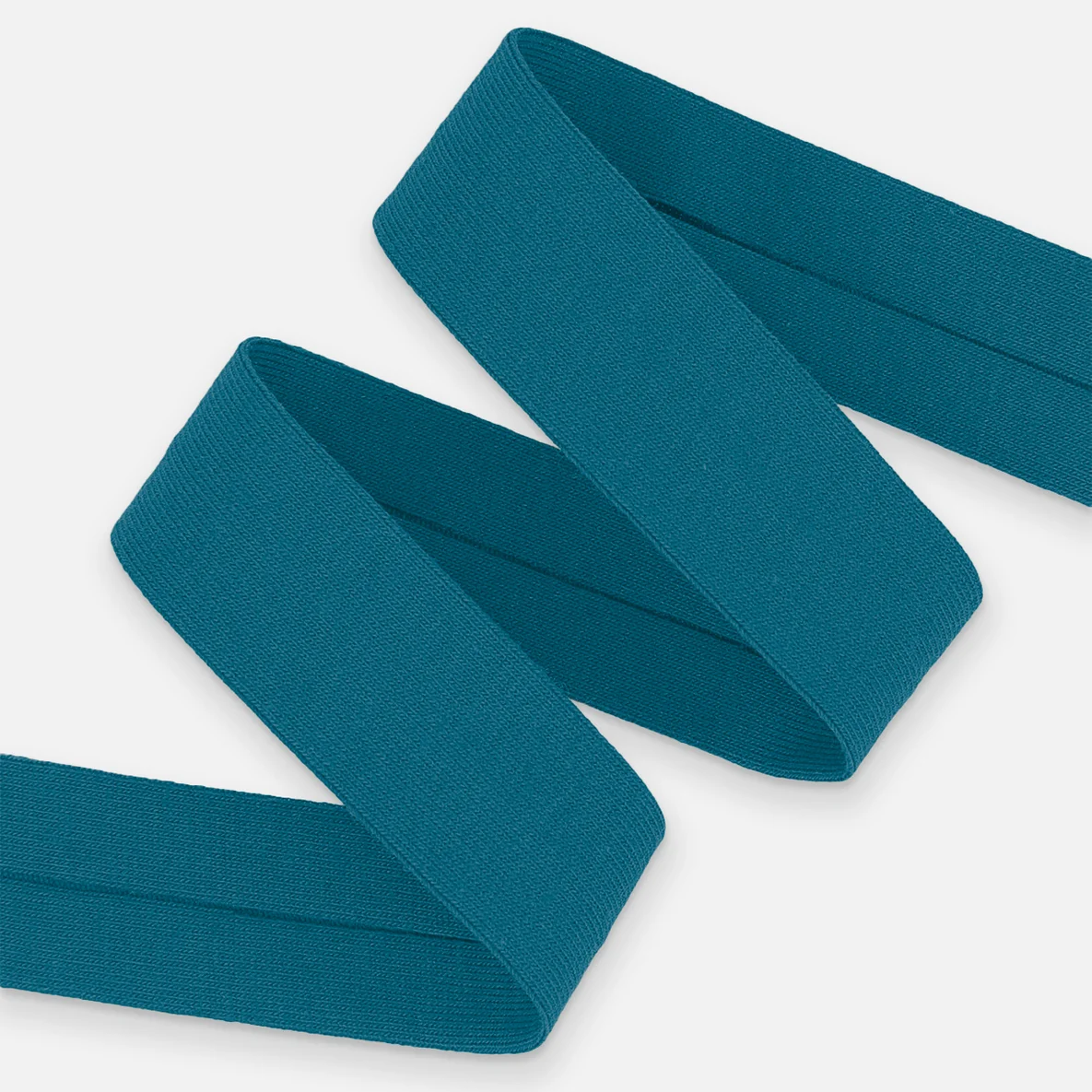 Schrägband Jersey 20mm Petrol Meterware 