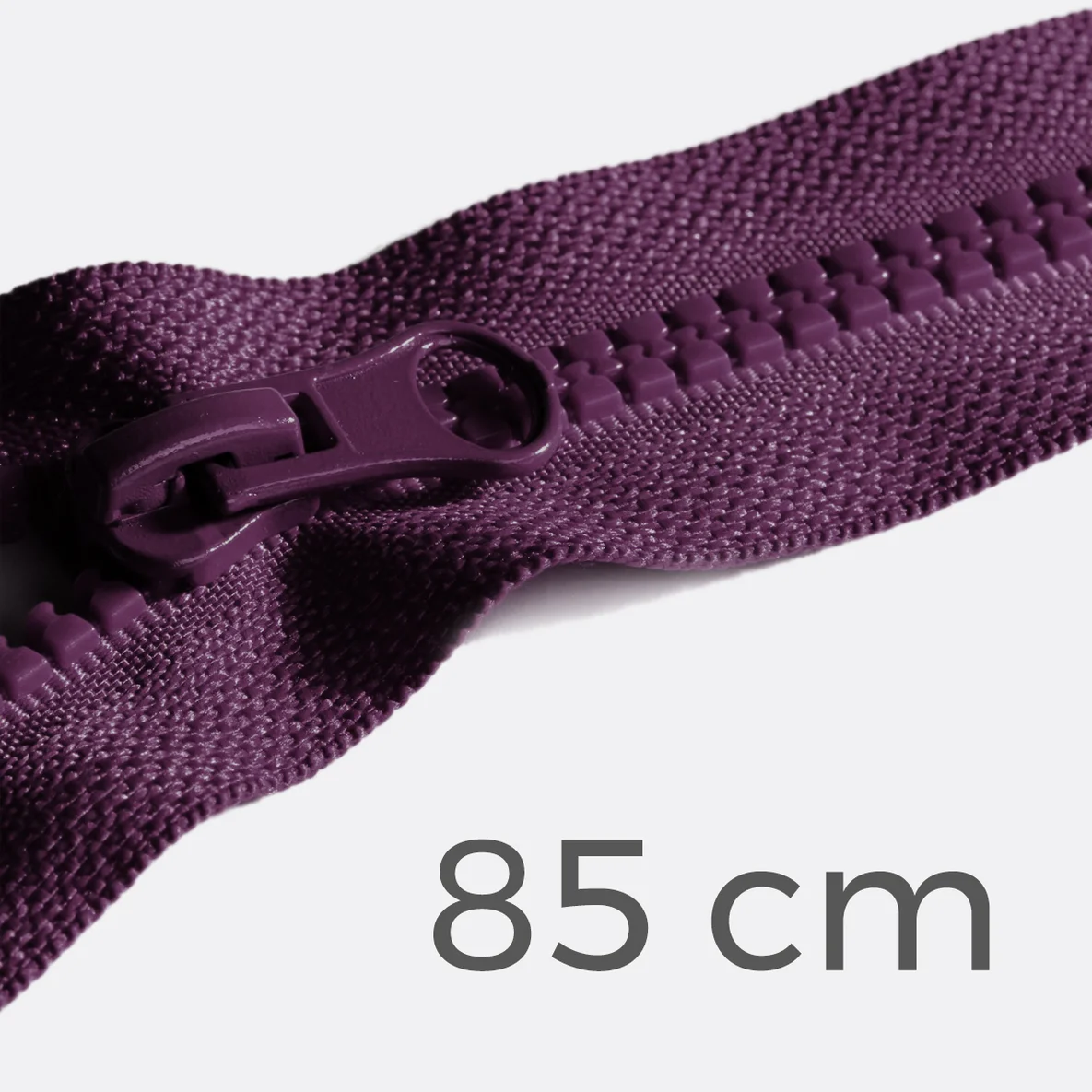 Reißverschluss teilbar 85cm Beere D230