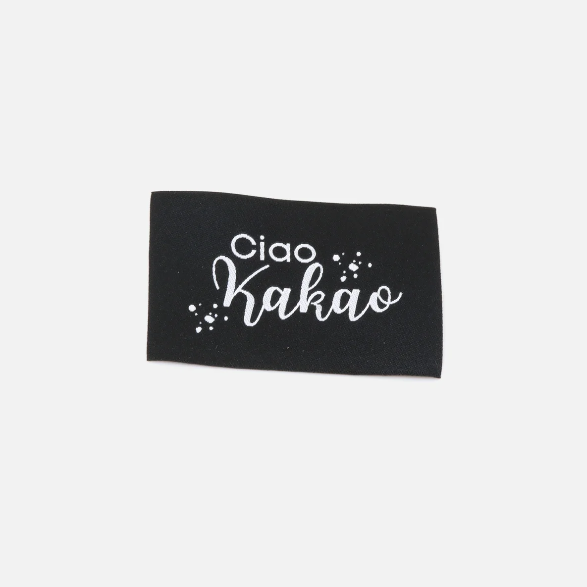 Webetikett L "Ciao Kakao", 57x38 mm