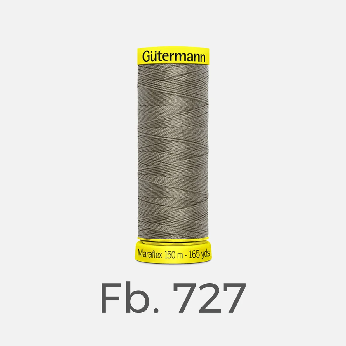 Maraflex elastisches Nähgarn 150m 727 (schiefergrün)