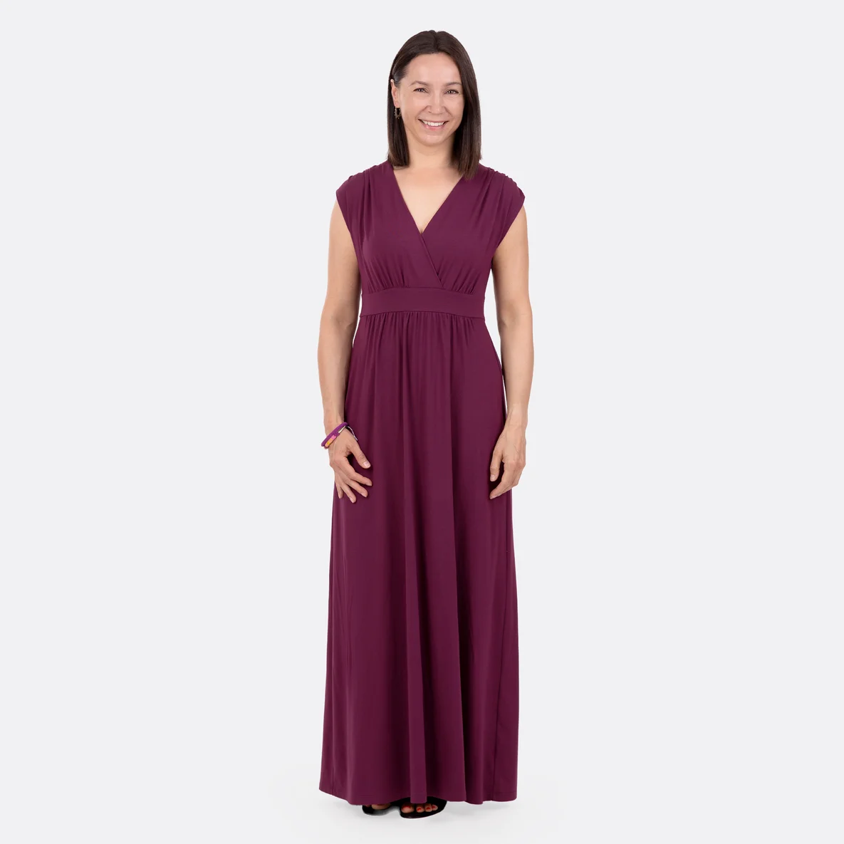 Schnittmuster Yasmin als Maxikleid