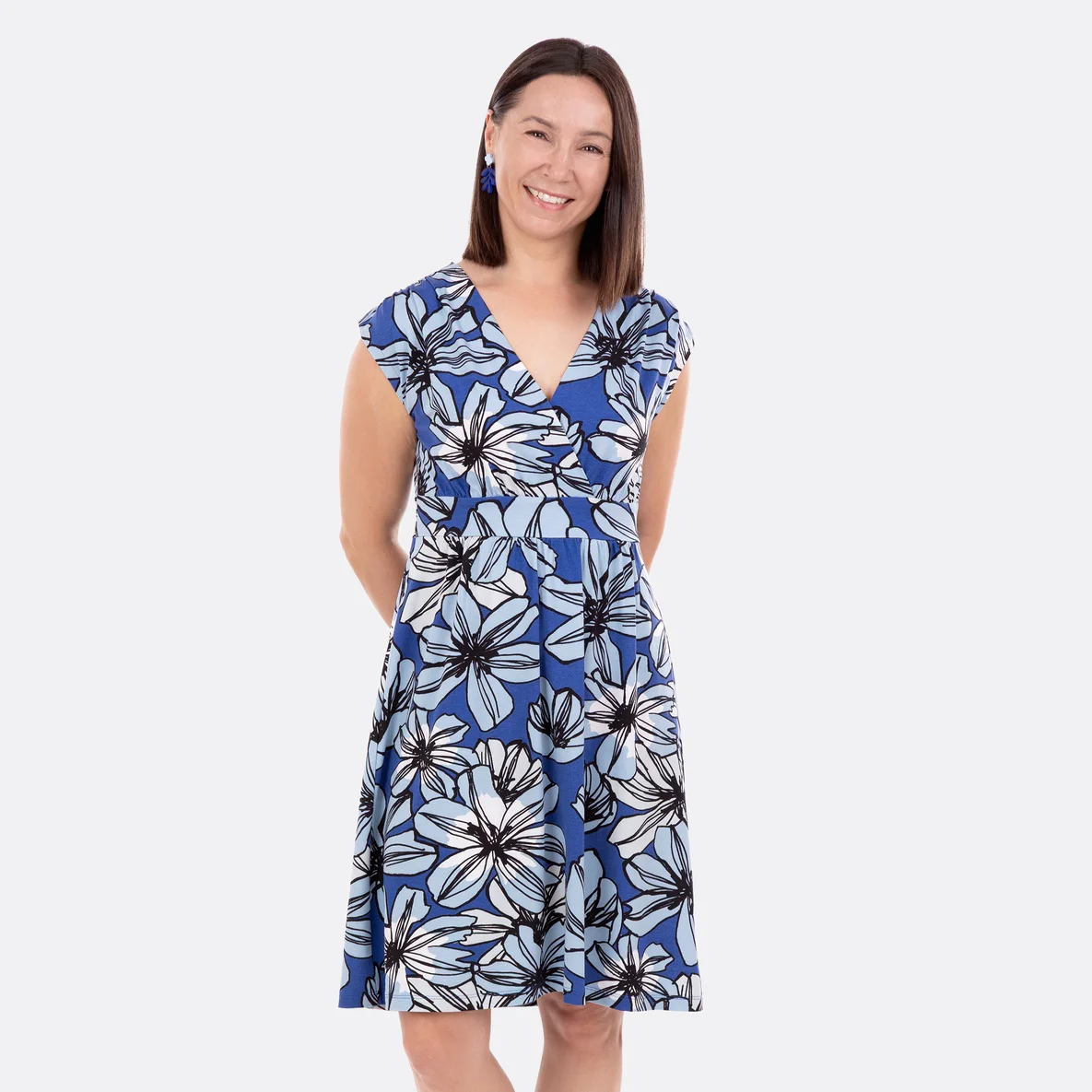Damen Jerseykleid Yasmin aus Viskosejersey