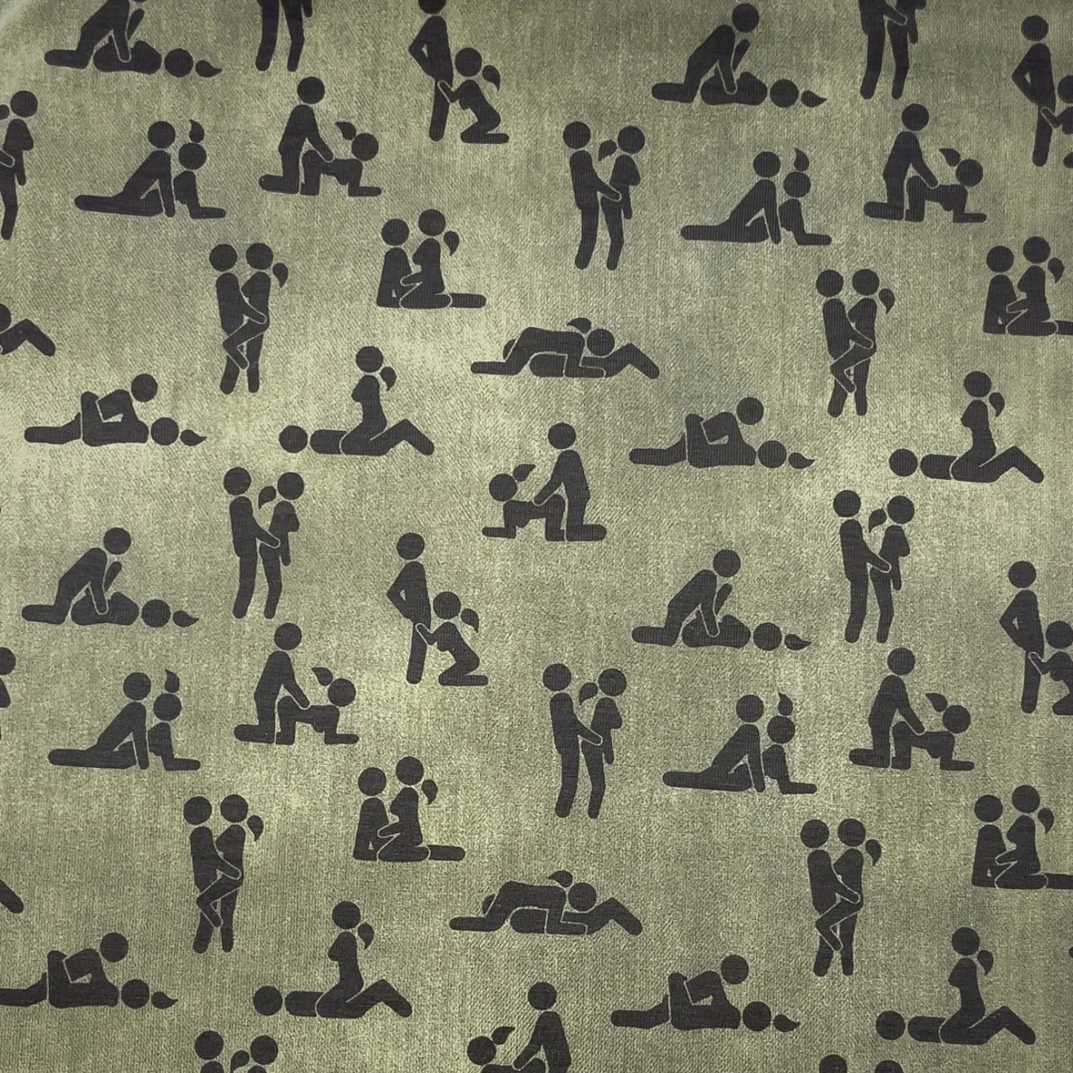 Baumwolljersey Kamasutra Army