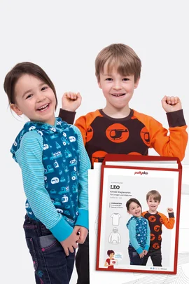 Papierschnittmuster Leo Raglanshirt selber naehen