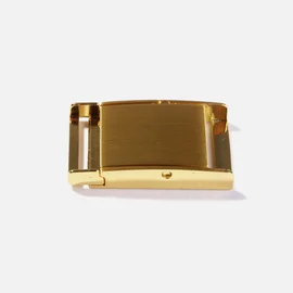 Steckschließe 25 mm Gold