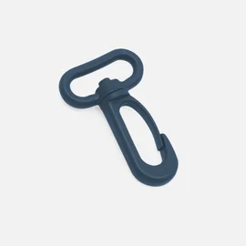 Karabiner Kunststoff 25mm petrol
