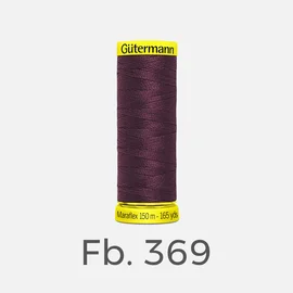 Maraflex elastisches Nähgarn 150m Fb. 369 (weinrot)