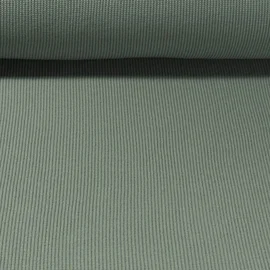 Baumwoll-Stricksweat Altgrün