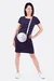 Schnittmuster Damen Minikleid Rippenjersey maritim selber nähen