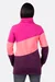 Schnittmuster Colourblock Sweater mit Teilung und Wickelkragen nähen