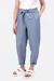 Schnittmuster Damen Paperbag Hose aus Leinenstoff