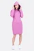 Schnittmuster hoodiekleid pink selber nähen