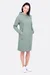 Schnittmuster Raglankleid Waffeljersey mit Taschen und Teilungen