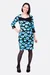 Schnittmuster Jerseykleid mit Wickelausschnitt + engem Rock selber nähen