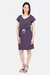 Freizeitkleid mit Streifen aus French Terry maritim selber nähen