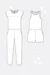 Schnittmuster Joy Damen Jumpsuit Jersey selber nähen