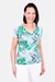 Schnittmuster Scarlett Wasserfallshirt Sommer Kurzarm nähen