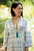 Schnittmuster Strandkleid aus Boho Tencel-Stoff zum Selbernähen