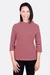 Schnittmuster Stella Turtleneck Shirt Dreiviertelärmel nähen