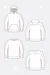 Schnittmuster Lauryn für Hoodie Sweatshirt mit Teilung Zeichnung