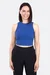 Schnittmuster Tanktop cropped aus Rippjersey selber nähen