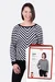 Papierschnittmuster Josie Fledermausshirt selber naehen