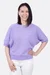 Schnittmuster Strickshirt für Frühling flieder nähen