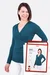 Papierschnittmuster Jessy Wickelshirt selber naehen