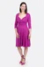 Schnittmuster Jerseykleid elegant Herzausschnitt Videoanleitung nähen