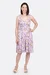 Schnittmuster Sommerkleid Damen Herzausschnit Blumenmuster nähen