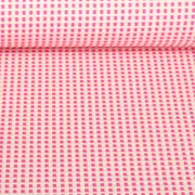 Bio Waffeljersey Hamburger Liebe Picknick Waffles Knit Pink