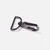 Taschenkarabiner 40 mm Gunmetall