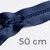 Jacken Reißverschluss teilbar 50 cm, marineblau