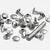 Prym Hohlnieten 6-9 mm 8 Stueck silber Inhalt