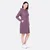 Stoff Meterware Baumwolljersey Waffeljersey mauve nähen DIY