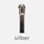 Metall-Zipper 4 Stück für 4mm Raupe silber