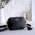 Schnittmuster Schultertasche Adora schwarz Kunstleder used