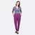 Schnittmuster Damenhose aus Viskose-Tencelstoff mit Wickelshirt