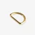 D-Ring 25 mm Gold