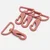 Karabiner 40 mm Altrosa