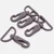 Karabiner 40 mm Dunkelgrau
