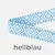 Gurtband Raute, 38mm, Meterware, hellblau