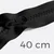 Reißverschluss teilbar 40cm Schwarz B5
