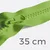 Reißverschluss teilbar 35cm Apfelgrün B44