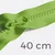 Reißverschluss teilbar 40cm Apfelgrün B44
