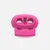 Kordelstopper Kunststoff 2-Loch, Pink B47