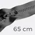 Reißverschluss teilbar 65cm dunkelgrau D306