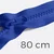 Reißverschluss teilbar 80cm Dunkelblau B16